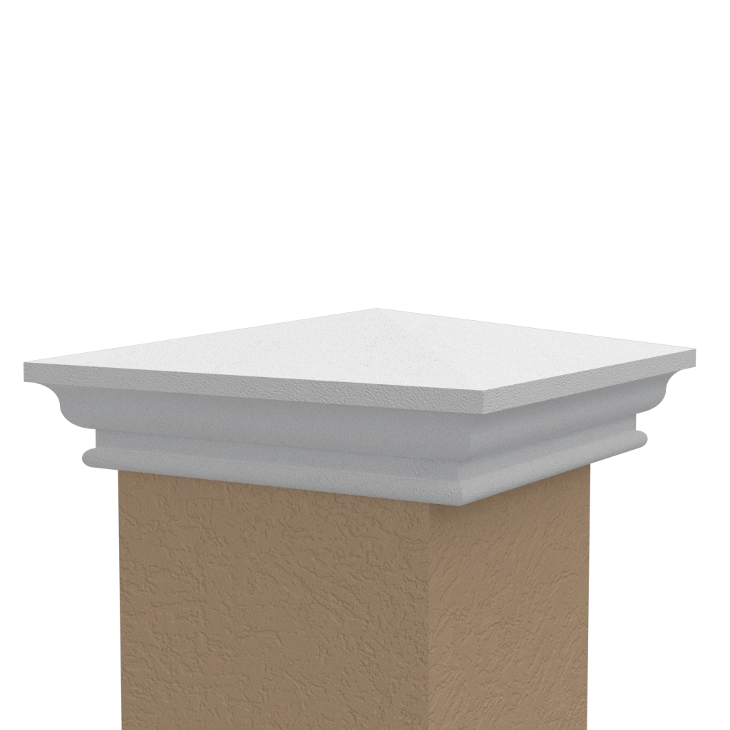 Stucco Column Caps
