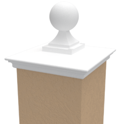 Top Ball Stucco Column Cap