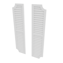 stucco foam shutters