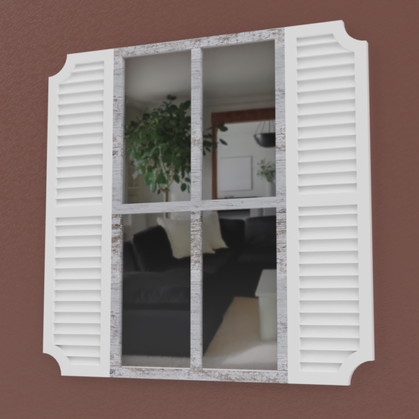 Stucco foam Shutter