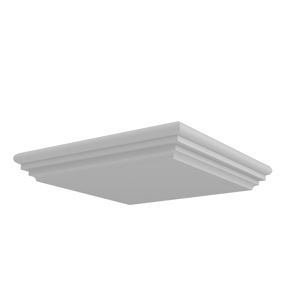 Stucco Column Caps