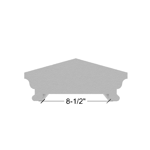 Stucco Wall Cap
