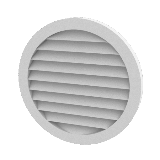 Round Stucco Louver