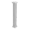 Stucco square Column