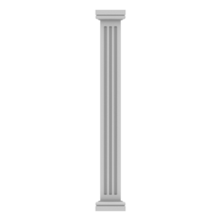 Stucco square Column