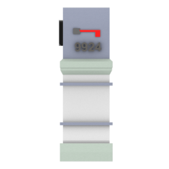 Stucco Mailbox